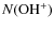 $N({\rm OH^+})$