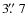 $3\hbox{$.\!\!^{\prime\prime}$ }7$