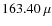 $163.40~\mu$