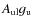 $ A_{{\rm ul}} g_{\rm u}$