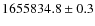 $1655834.8\pm0.3$