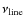 $\nu_{\rm line}$