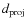 $d_{\rm proj}$