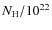 $N_{\rm H}/10^{22}$