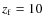 $z_{\rm f}=10$