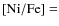 $\rm [Ni/Fe]=$