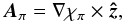 \begin{eqnarray} \bA_{\po} = \nabla\chi_{\po}\times\zu , \end{eqnarray}