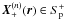 $\bX^{(n)}_{+}(\r)\in S_{\rm p}^{+}$