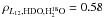 $\rho_{\rm {\it L}_{12},HDO,H_2^{18}O} = 0.58$