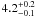 $4.2^{+0.2}_{-0.1}$
