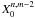 \appendix \setcounter{section}{1} $ X_0^{n,m-2}$