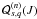 \appendix \setcounter{section}{2} $\cQ^{(n)}_{s,q}(J)$
