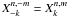 $X_{-k}^{n,-m}= X_k^{n,m}$