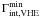 $\Gamma_{\rm int,VHE}^{\rm min}$