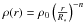 $\rho(r)=\rho_0\left(\frac{r}{R_*}\right)^{-n}$