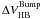$\Delta V_{\rm HB}^{\rm Bump}$