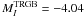 $M_I^{\rm TRGB}=-4.04$