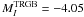 $M_I^{\rm TRGB}=-4.05$