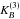 $K_B^{(3)}$