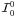 ${\mathcal I}_0^0$