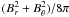 $(B_r^2+B_\theta^2)/8\pi$