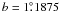 \appendix \setcounter{section}{2} $b=-0\fdg6875$