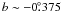 $l\sim -0\fdg4$