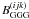 $B^{(ijk)}_{{\rm GGG}}$