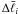 $\Delta \bar{\ell}_i$