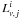 $L_{\nu,j}^{i}$