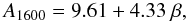 \begin{equation} A_{1600} = 9.61+4.33~\beta, \label{eq_gallerani} \end{equation}