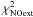 $\chi^2_{\rm NOext}$