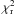 $\chi_{\rm r}^2$