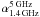 $\alpha^{5\,\rm GHz}_{1.4\,\rm GHz}$