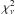 $\chi^2_{\nu}$