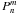 $P_{n}^m$