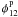 $\phi^{\rm p}_{12}$