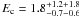 $\ecut=1.8^{+1.2+1.8}_{-0.7-0.6}$