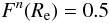 \appendix \setcounter{section}{1} \begin{equation} \label{eq_halfser} F^{n}(R_{\rm e})=0.5 \end{equation}