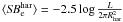 $\langle {\it SB}_{\rm e}^{\rm har}\rangle=-2.5\log \frac{L}{2\pi R_{\rm har}^2}$