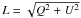 $L=\sqrt{Q^2+U^2}$