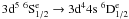 $3{\rm d}^5 \; ^6{\rm S}^{\rm e}_{1/2} \rightarrow 3{\rm d}^4 4{\rm s} \; ^6{\rm D}^{\rm e}_{1/2}$