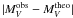 $|M_V^{\rm obs}-M_V^{\rm theo}|$