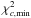 $\chi_{c, {\rm min}}^2$