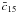 \appendix \setcounter{section}{2} $\bar{c}_{15}$