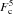 $F_{\rm c}^5$