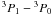 $^3P_1 - {}^3P_0$
