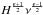 \hbox{$H^\frac{\epsilon+1}{2}\nu^\frac{\epsilon-1}{2}$}