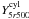 \hbox{$Y^{\rm cyl}_{5r500}$}