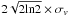 \hbox{$2\sqrt{2\mathrm{ln}2}\times\sigma_{v}$}